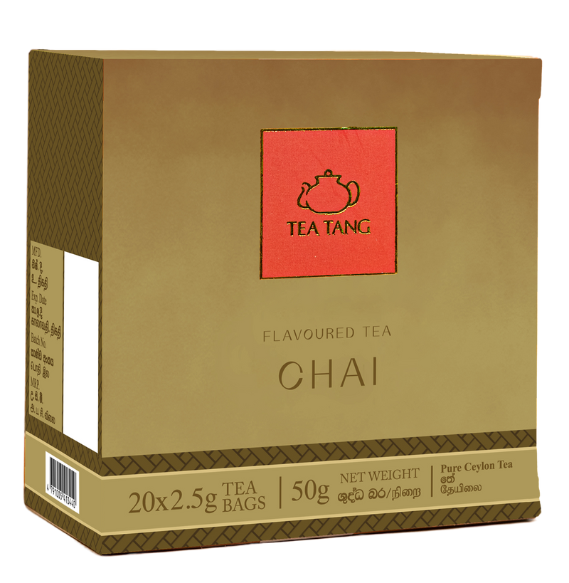 FLAVOURED TEA - CHAI (20 TEA BAGS * 2.5G) 50G