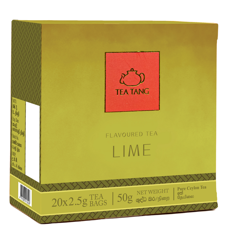 FLAVOURED TEA - LIME (20 TEA BAGS * 2.5G) 50G