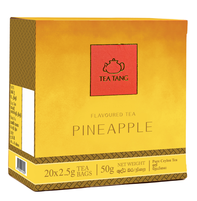 FLAVOURED TEA - PINEAPPLE (20 TEA BAGS * 2.5G) 50G