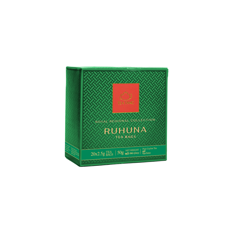 ROYAL REGIONAL COLLECTION - RUHUNA BOPF (20 TEA BAGS * 2.5G) 50G