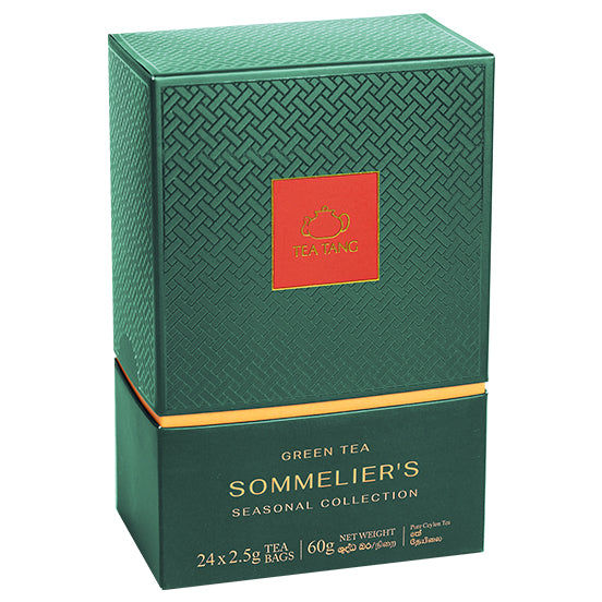 SOMMELIER'S SEASONAL COLLECTION - GREEN TEA (24 TEA BAGS * 2.5G) 60G